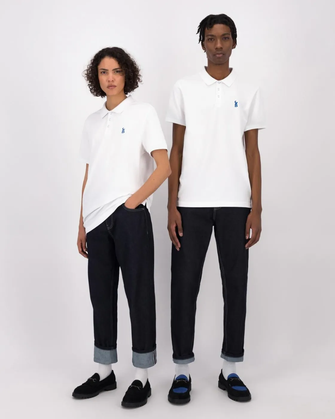 Women Old Khaki Golfers>Broke X Unisex Pique Golfer