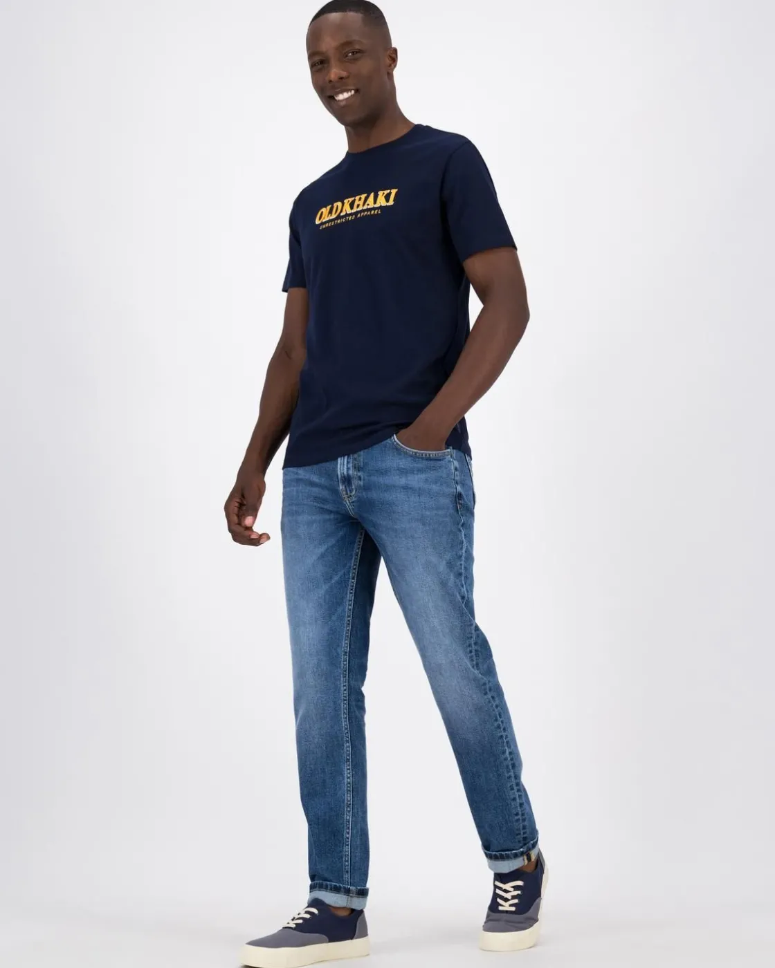 Men Old Khaki T-Shirts>Davey Regular Fit T-Shirt