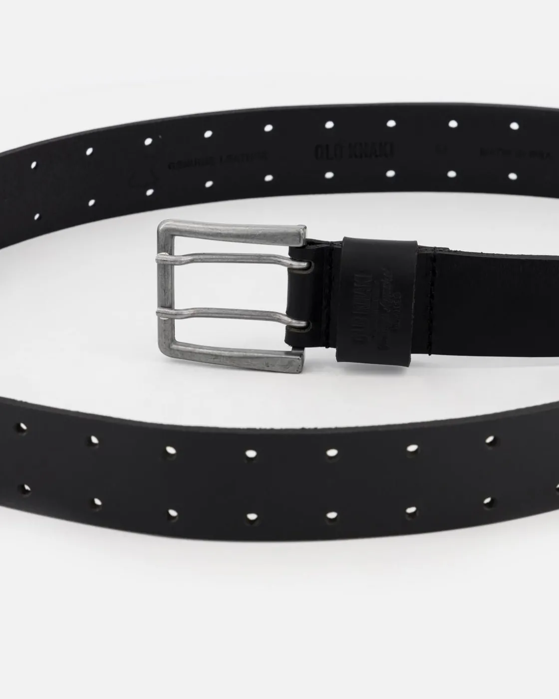 Men Old Khaki Belts>Fiero 2 Prong Leather Belt