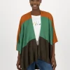 Women Old Khaki Scarves & Kimonos>Kaylee Bold Stripe Kimono