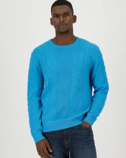 Men Old Khaki Knitwear>Men'S Adrian Cable Knit