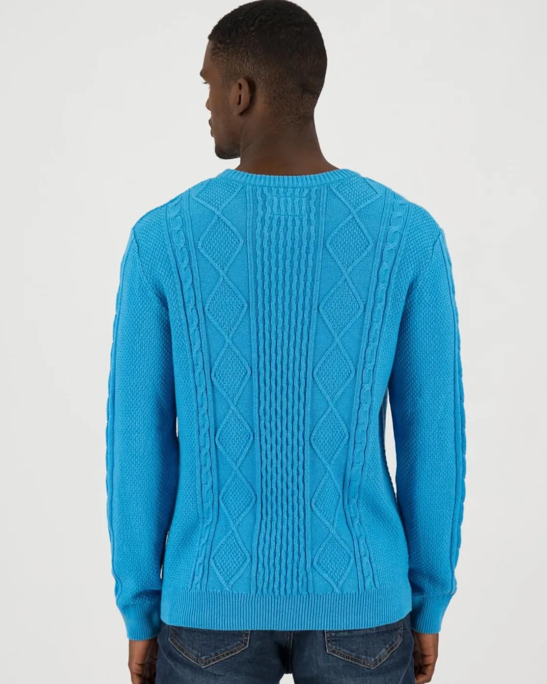 Men Old Khaki Knitwear>Men'S Adrian Cable Knit