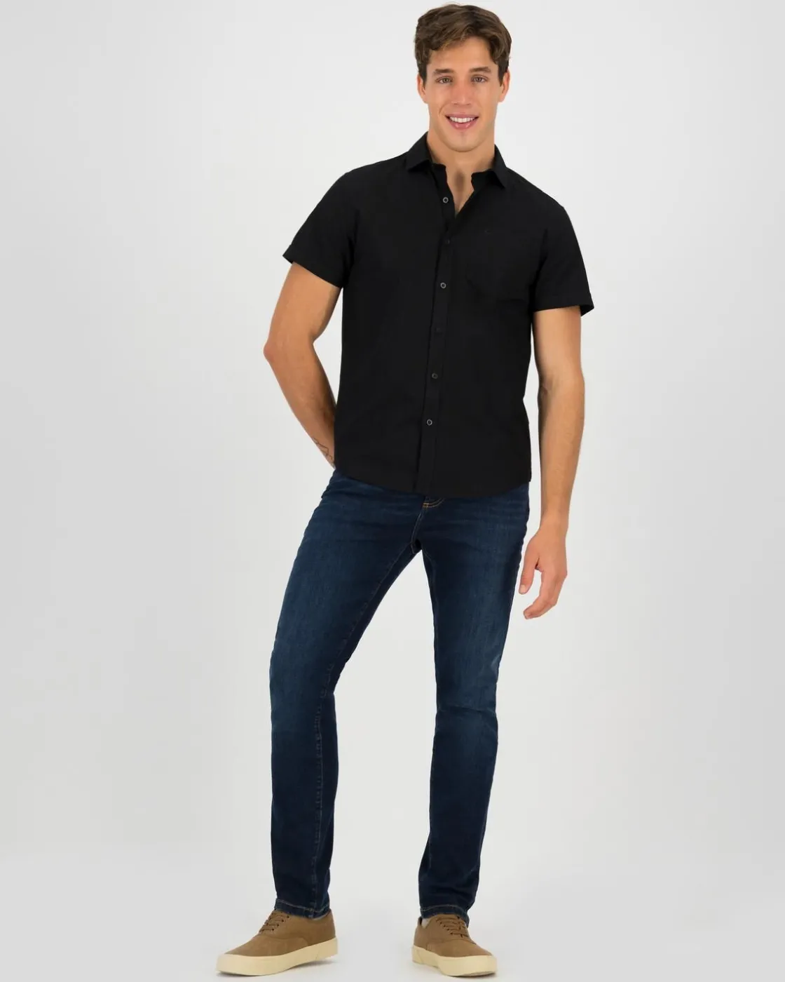 Men Old Khaki Shirts>Men'S Ali Slim Fit Shirt