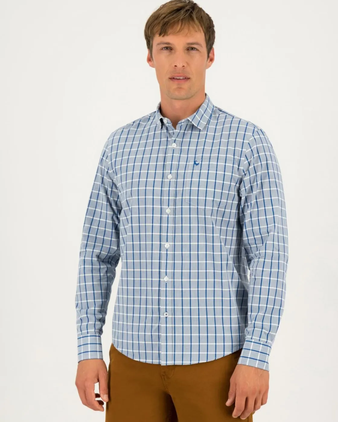 Men Old Khaki Shirts>Men'S Angus Slim Fit Shirt