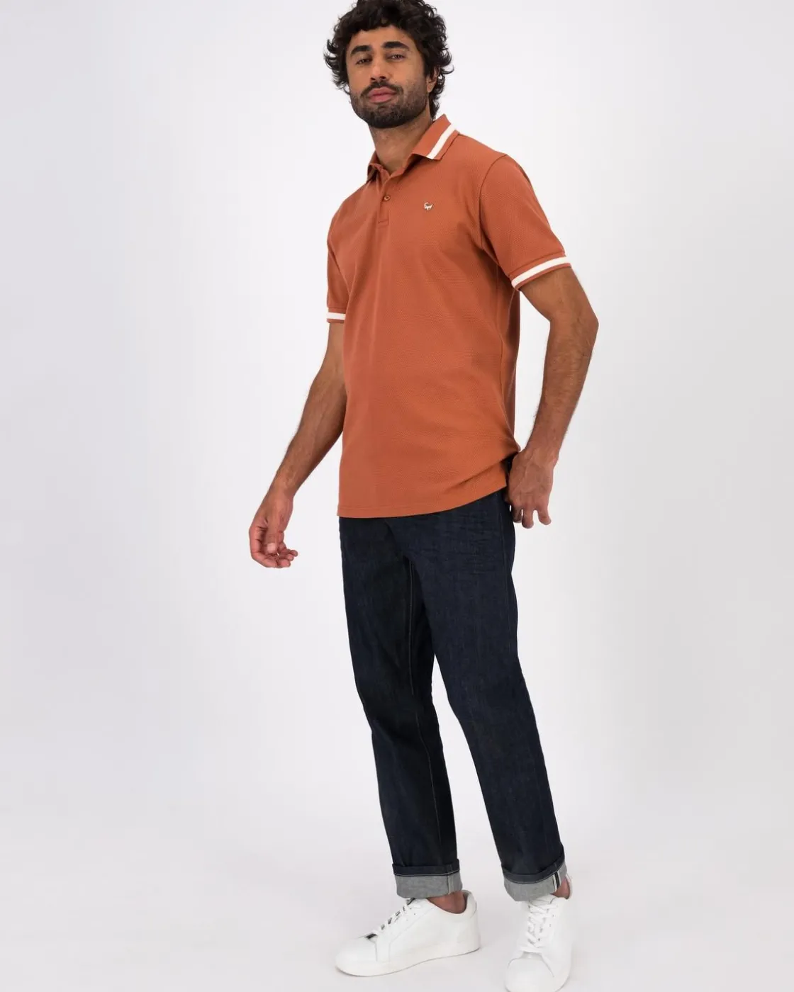 Men Old Khaki Golfers>Men'S Barclay Tipped Golfer