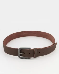 Men Old Khaki Belts>Men'S Bennett Branded Leather Belt
