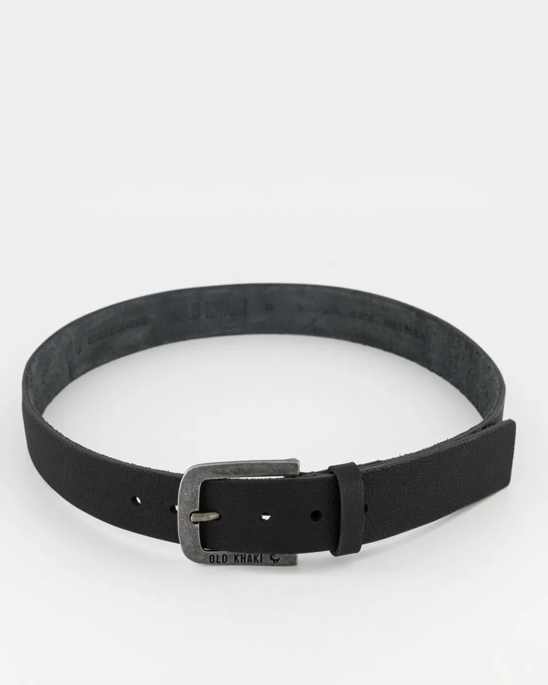 Men Old Khaki Belts>Men'S Bennett Branded Leather Belt
