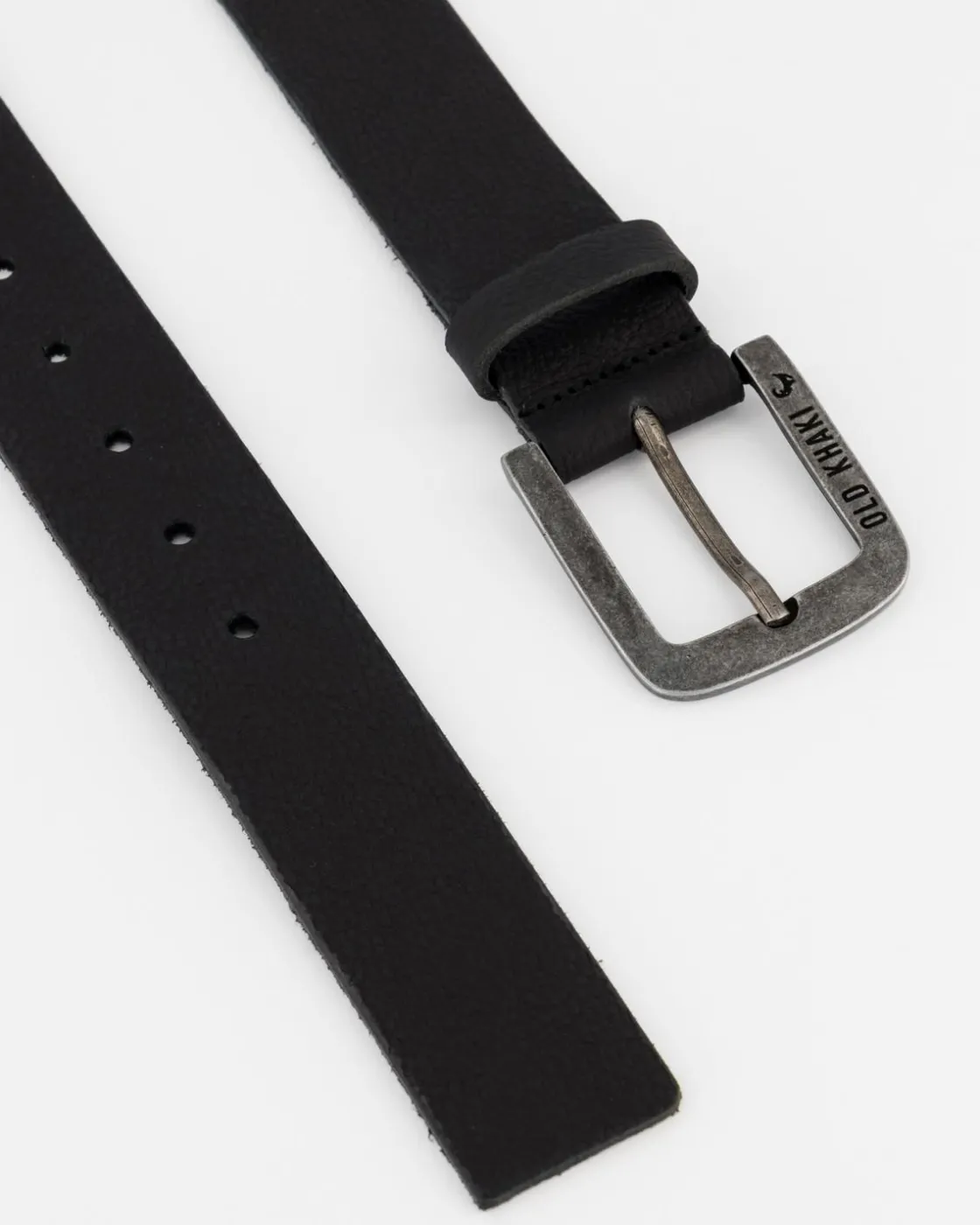 Men Old Khaki Belts>Men'S Bennett Branded Leather Belt
