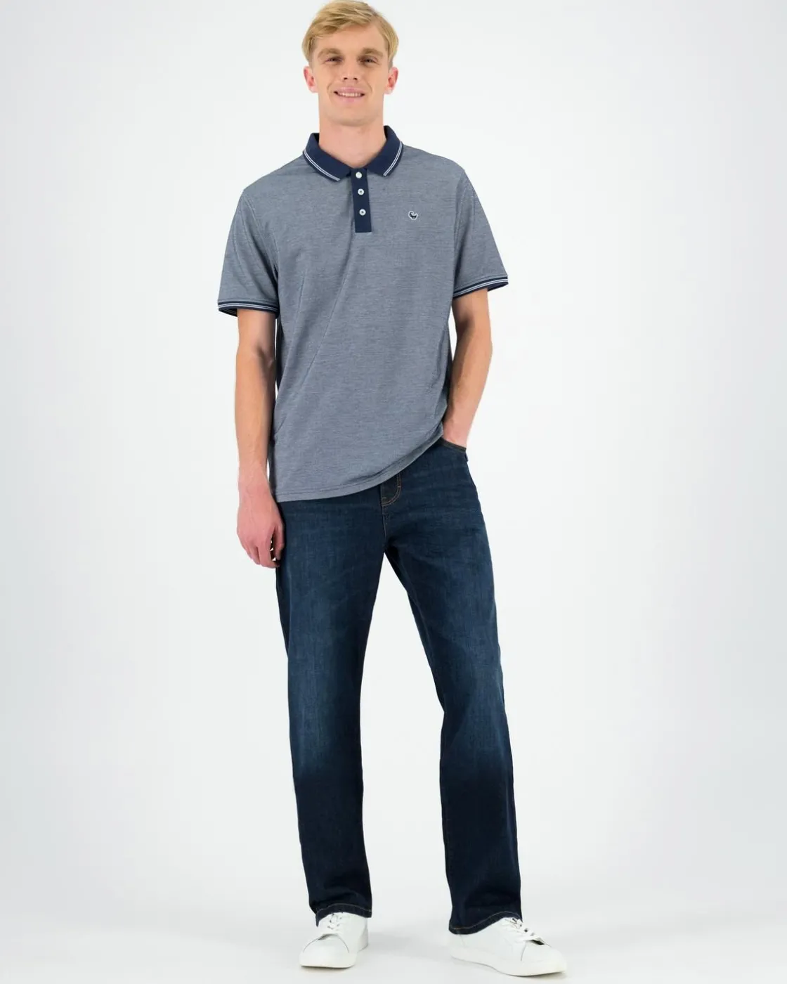 Men Old Khaki Golfers>Men'S Blake Textured Golfer