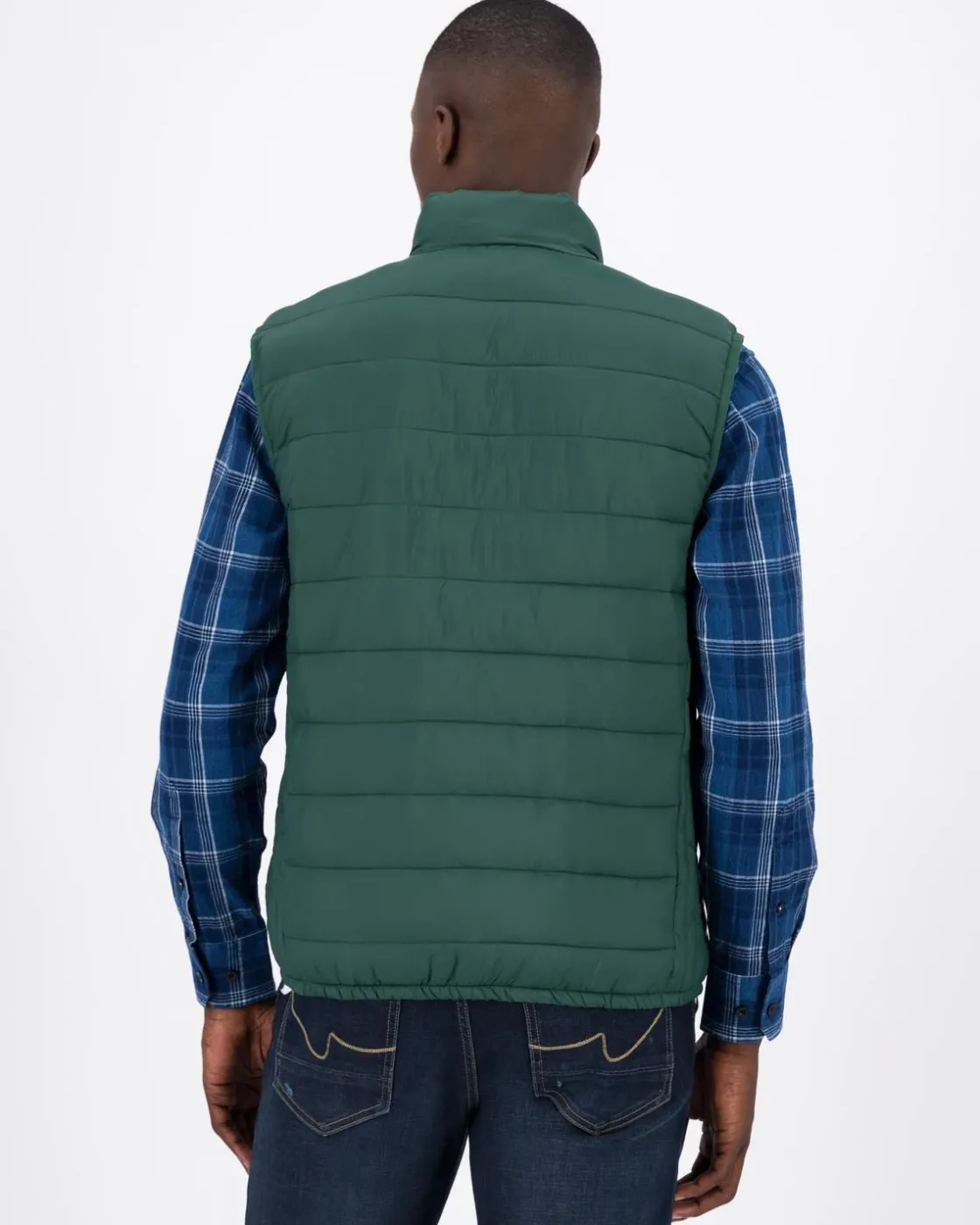 Men Old Khaki Jackets>Men'S Caleb Rib Stop Quilted Gilet