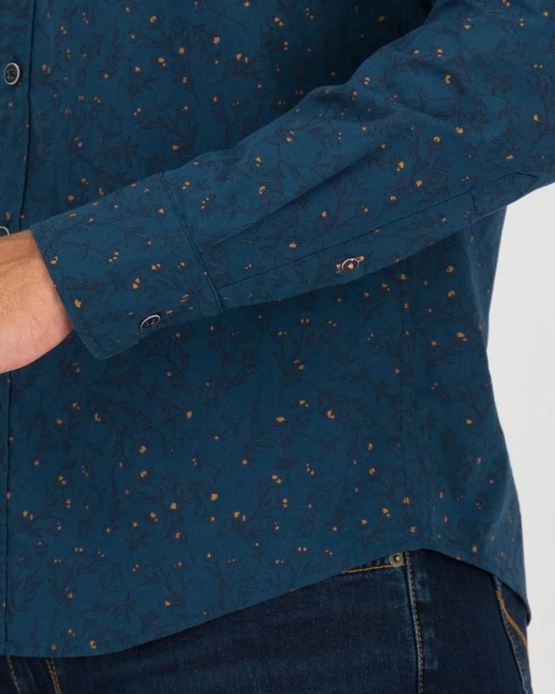 Men Old Khaki Shirts>Men'S Cash Slim Fit Shirt