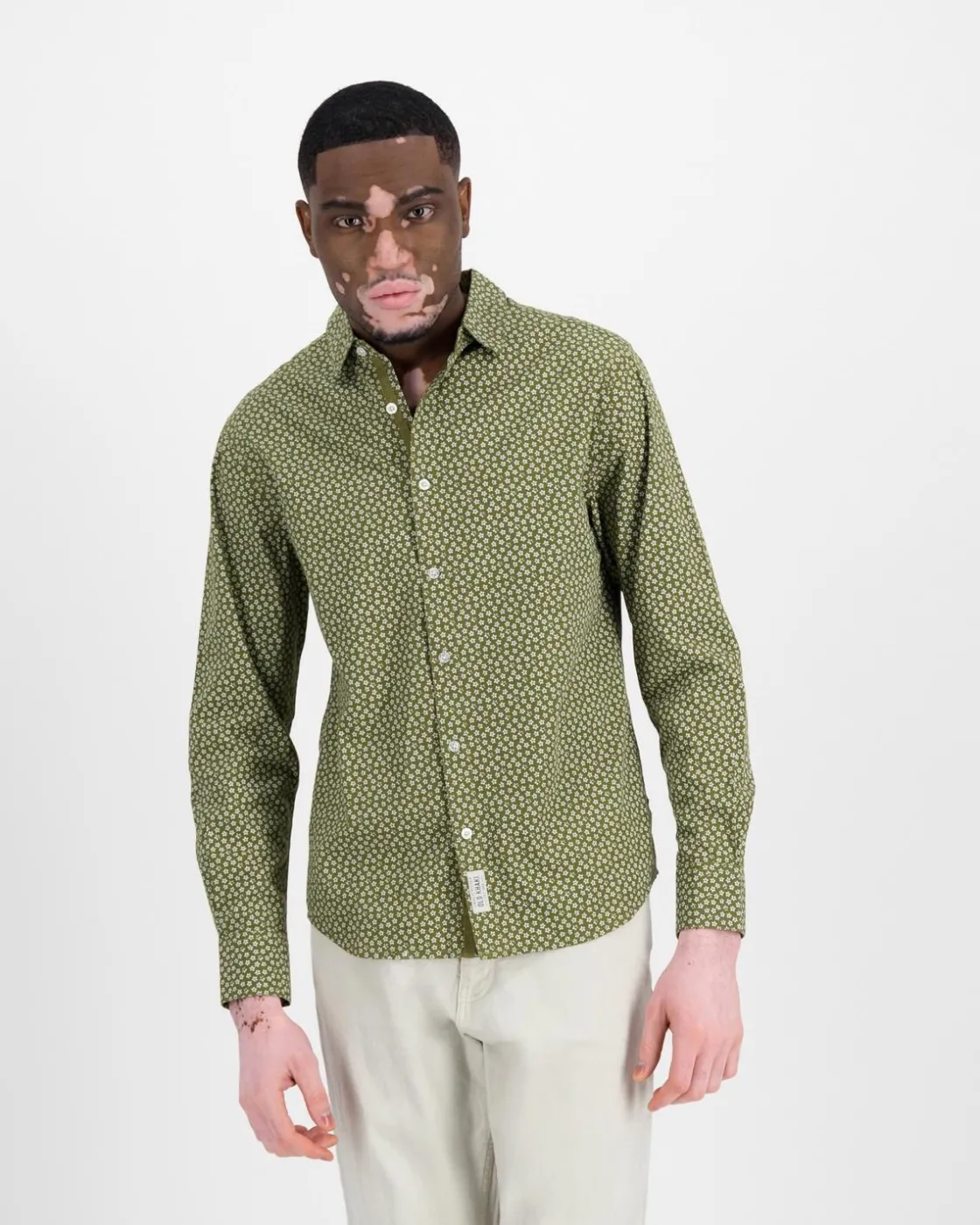 Men Old Khaki Shirts>Men'S Chris Slim Fit Shirt