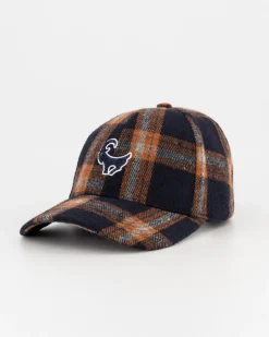 Men Old Khaki Headwear>Men'S Cooper Check Peak Cap