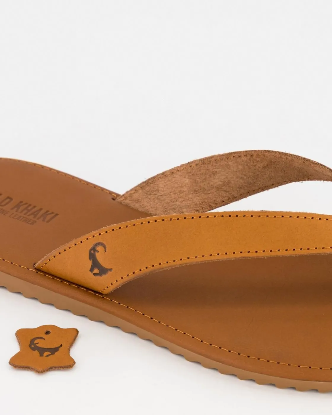 Men Old Khaki Sandals>Men'S Cyrus Leather Sandal