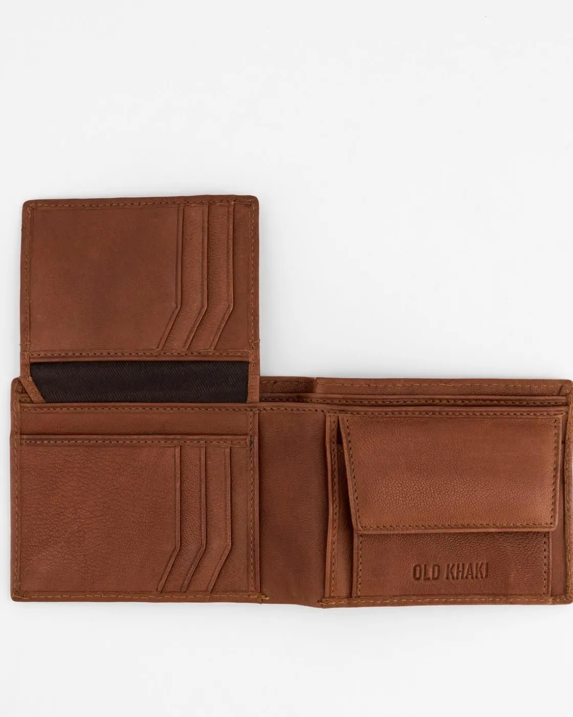 Men Old Khaki Bags & Wallets>Men'S Dale Foldover Leather Wallet