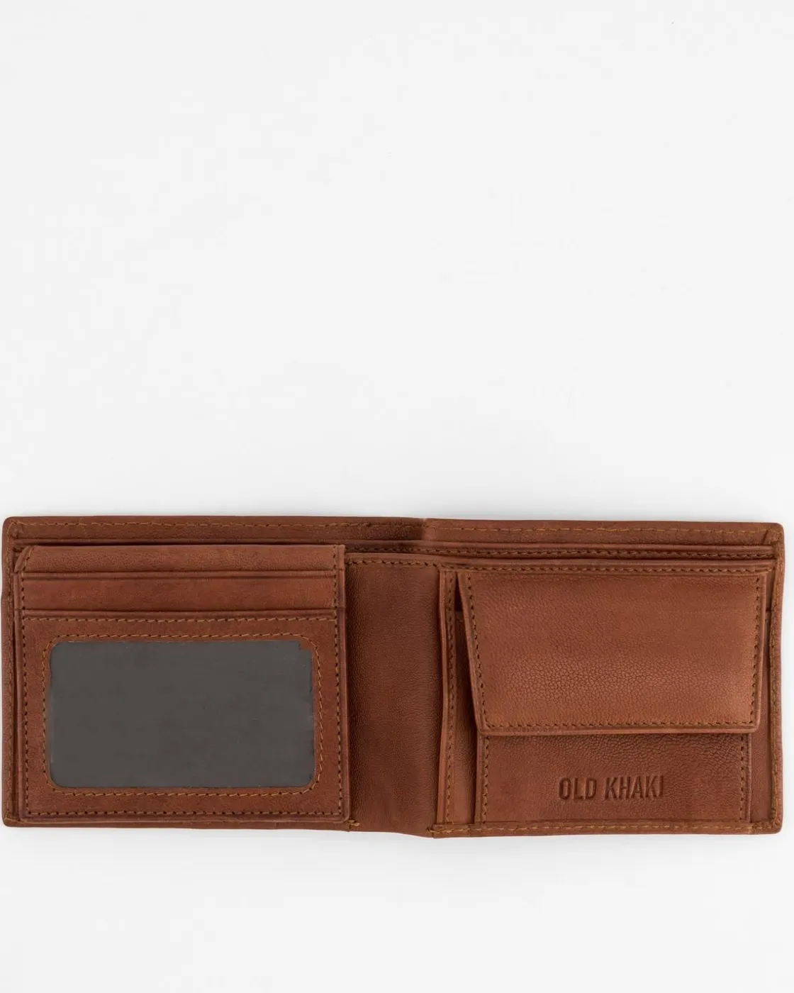 Men Old Khaki Bags & Wallets>Men'S Dale Foldover Leather Wallet