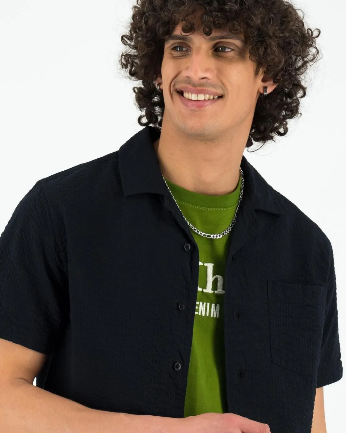 Men Old Khaki Shirts>Men'S Dante Retro Shirt