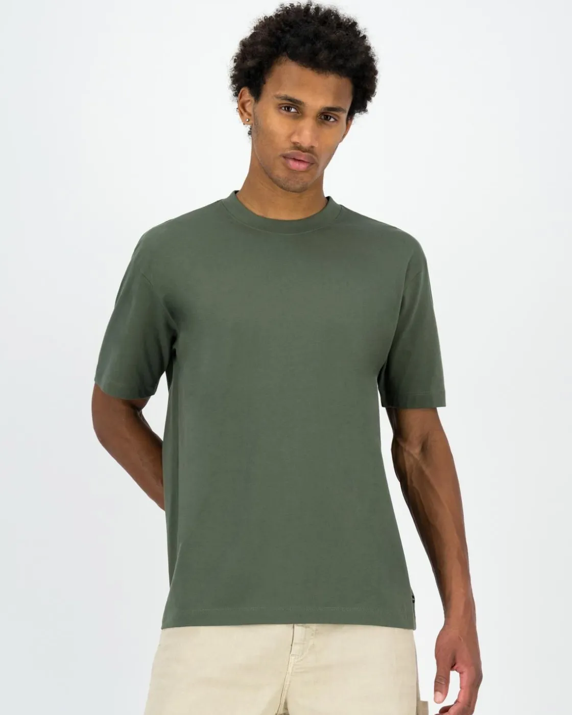 Men Old Khaki T-Shirts>Men'S Dillion Oversized Fit T-Shirt