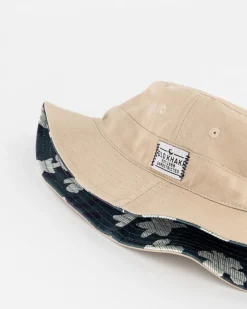 Men Old Khaki Headwear>Men'S Ernest Reversible Bucket Hat