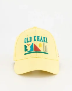 Men Old Khaki Headwear>Men'S Evren Island Style Peak Cap