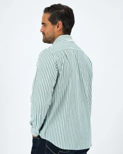 Men Old Khaki Shirts>Men'S Garnet Stripe Shirt