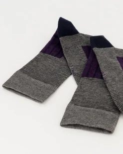 Men Old Khaki Socks & Underwear>Men'S Goran Blocked Stripe Socks