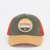 Men Old Khaki Headwear>Men'S Griffin Retro Badge Trucker Cap