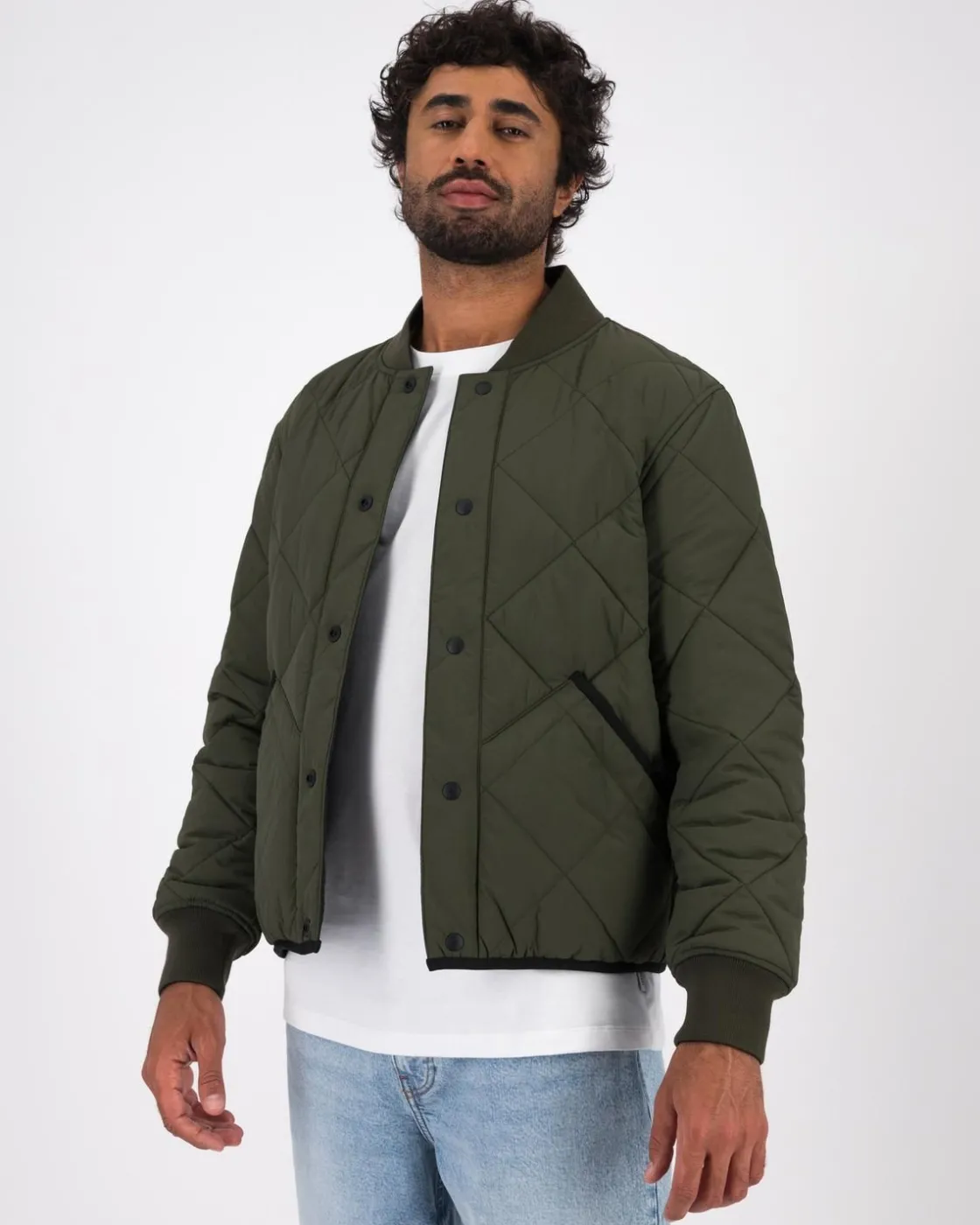 Men Old Khaki Jackets>Men'S Griffin Reversible Bomber Jacket