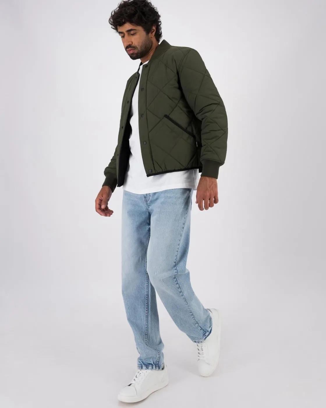 Men Old Khaki Jackets>Men'S Griffin Reversible Bomber Jacket