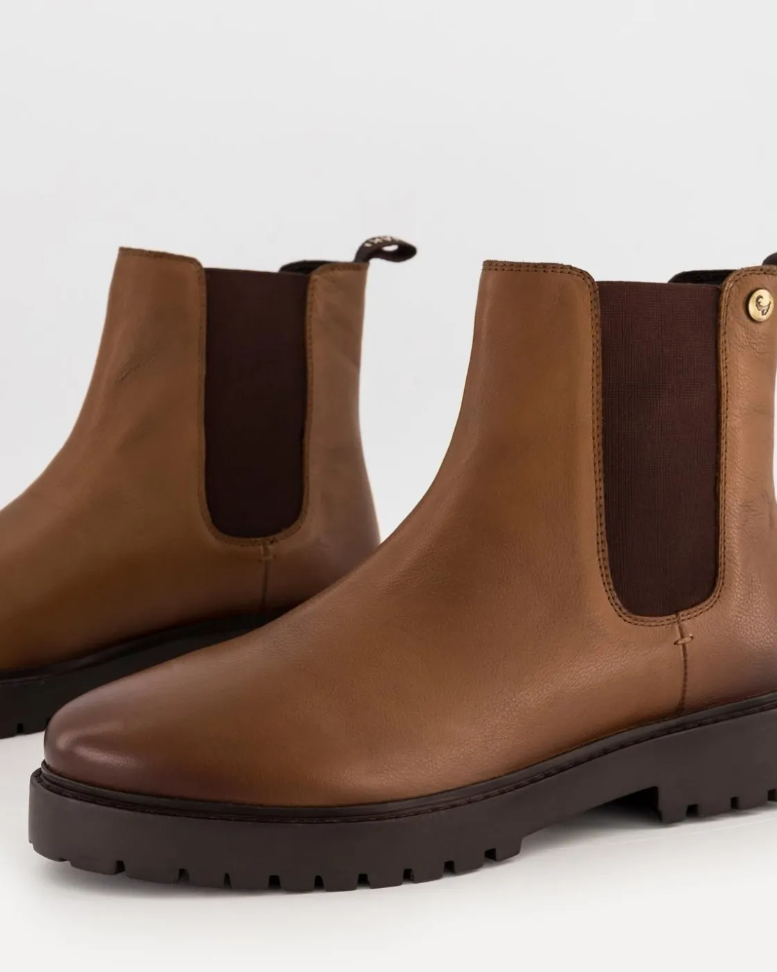 Men Old Khaki Boots>Men'S Harlon Chelsea Leather Boot