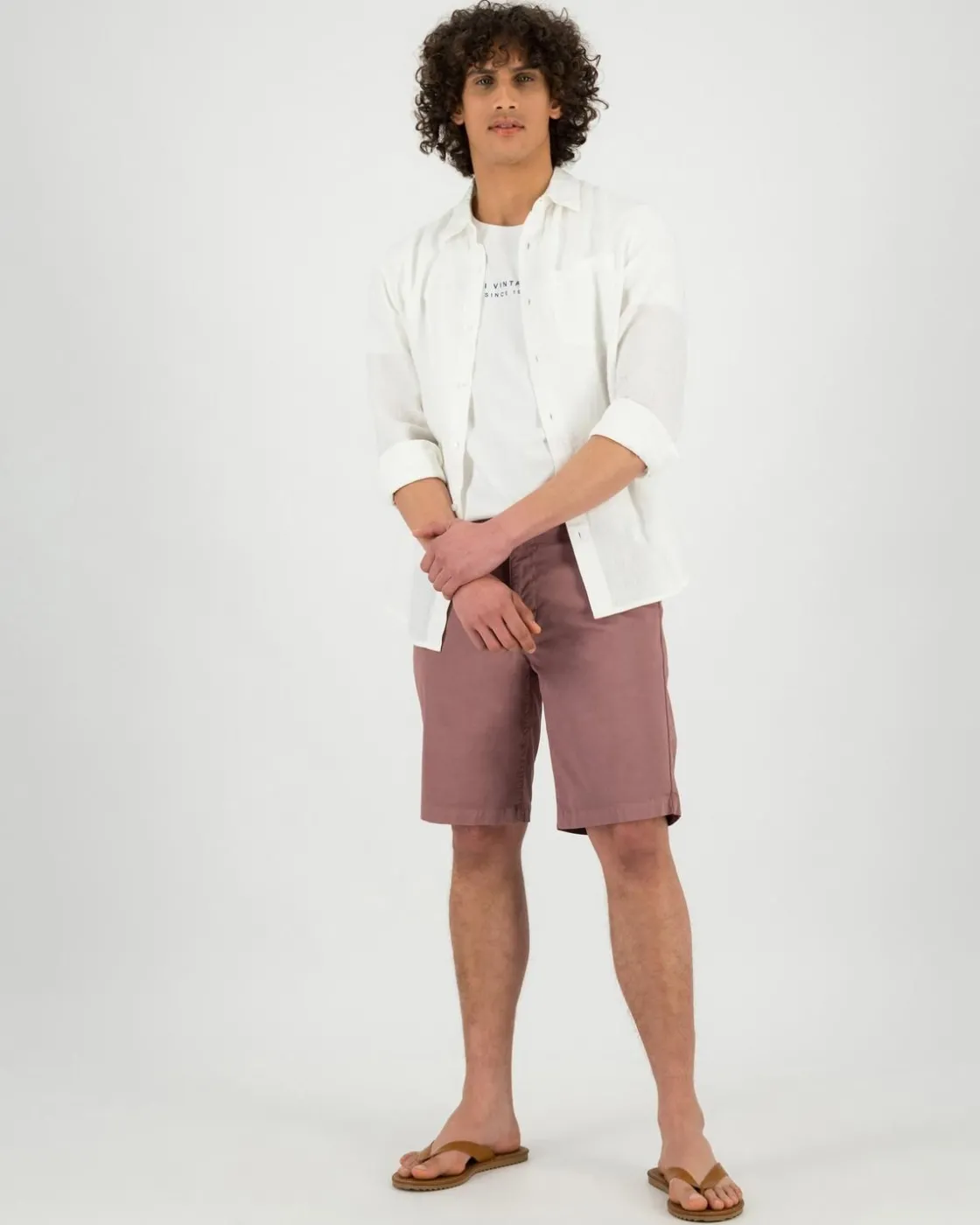 Men Old Khaki Shorts>Men'S Harvey Shorts