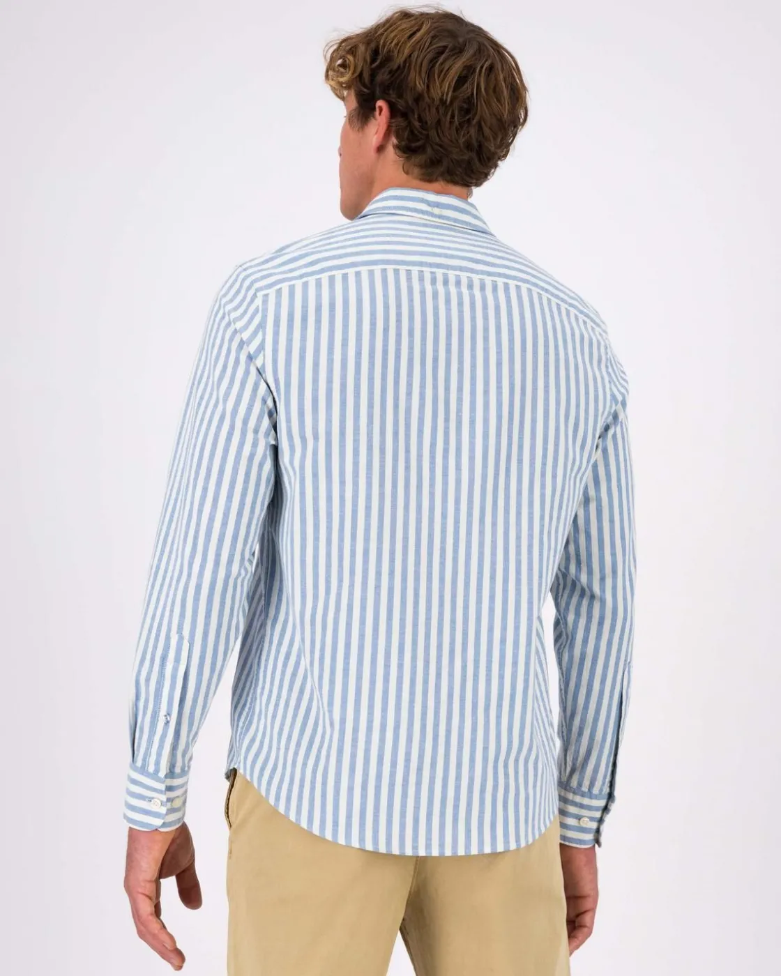 Men Old Khaki Shirts>Men'S Hayden Stripe Slim Fit Shirt