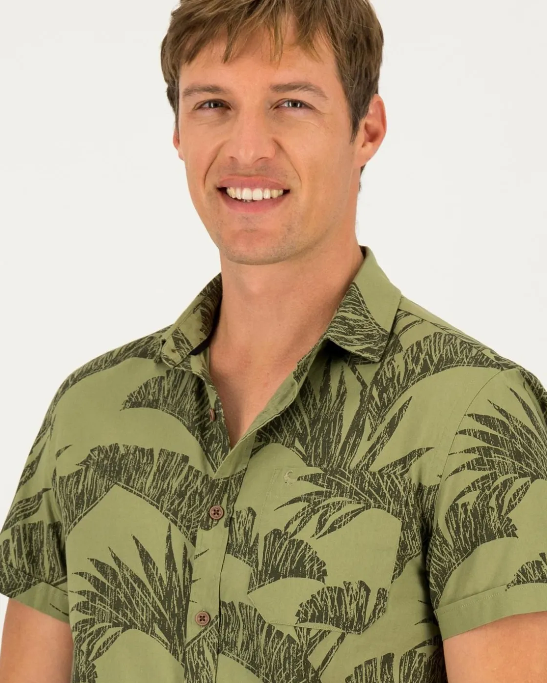 Men Old Khaki Shirts>Men'S Hunter Slim Fit Shirt