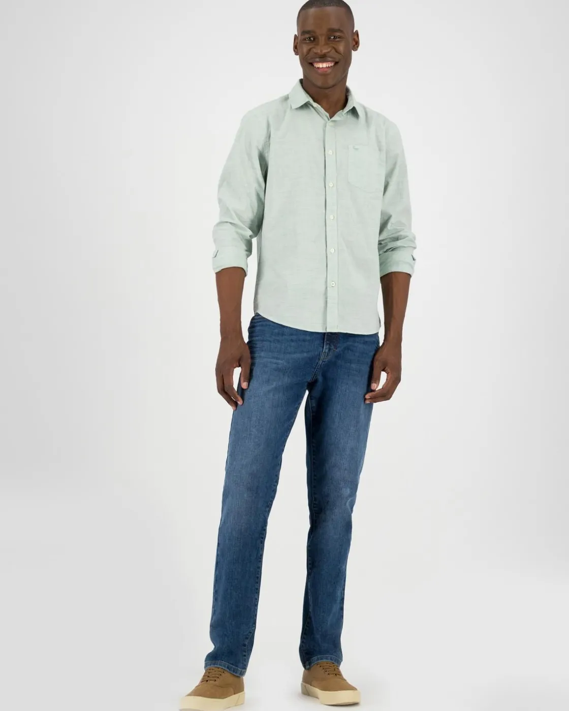 Men Old Khaki Shirts>Men'S James Slim Fit Shirt