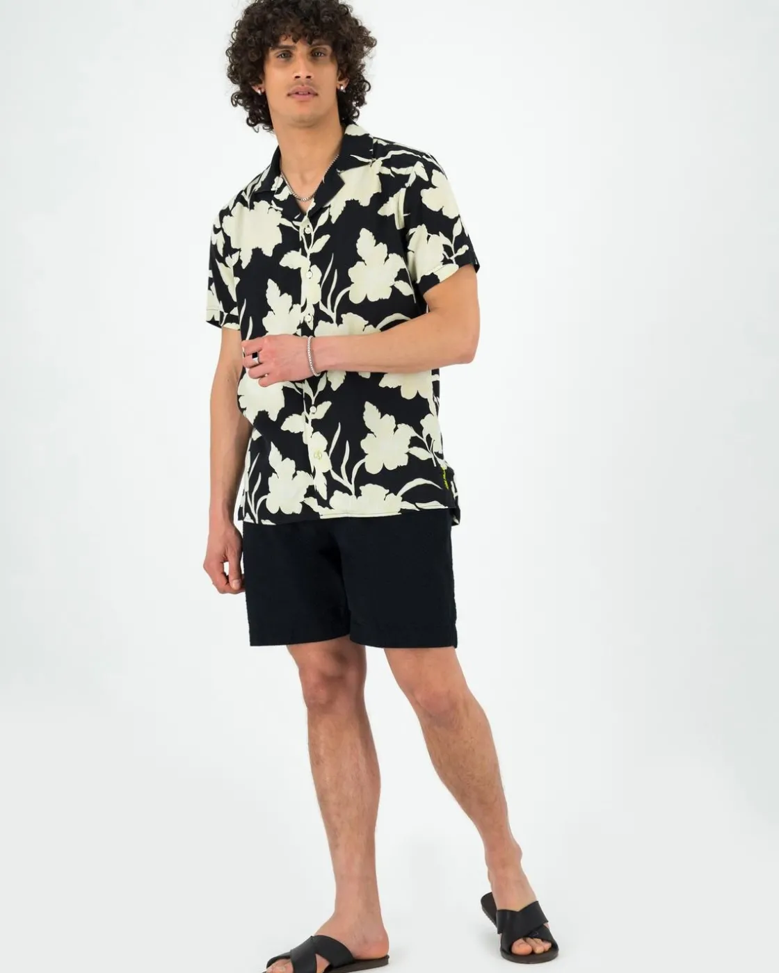 Men Old Khaki Shirts>Men'S Jason Floral Shirt