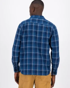 Men Old Khaki Shirts>Men'S Jean Check Shirt