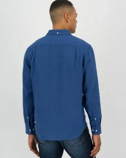 Men Old Khaki Shirts>Men'S Jesse Regular Fit Linen Shirt