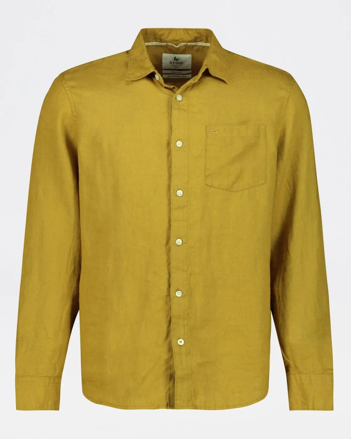Men Old Khaki Shirts>Men'S Jesse Regular Fit Linen Shirt