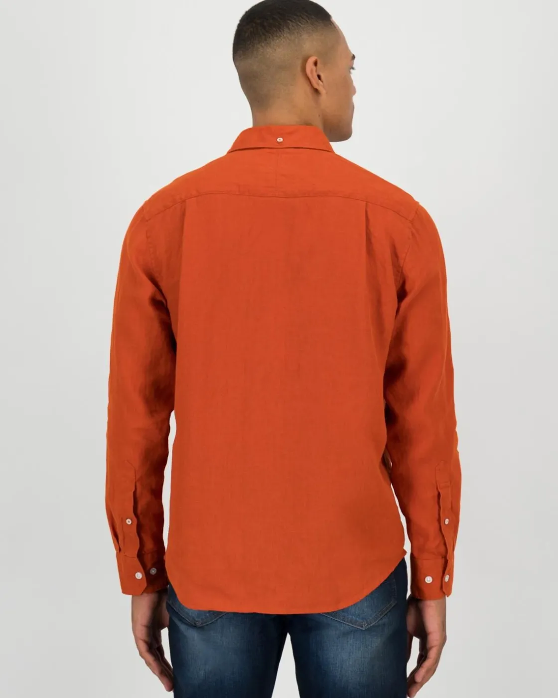Men Old Khaki Shirts>Men'S Jesse Regular Fit Linen Shirt
