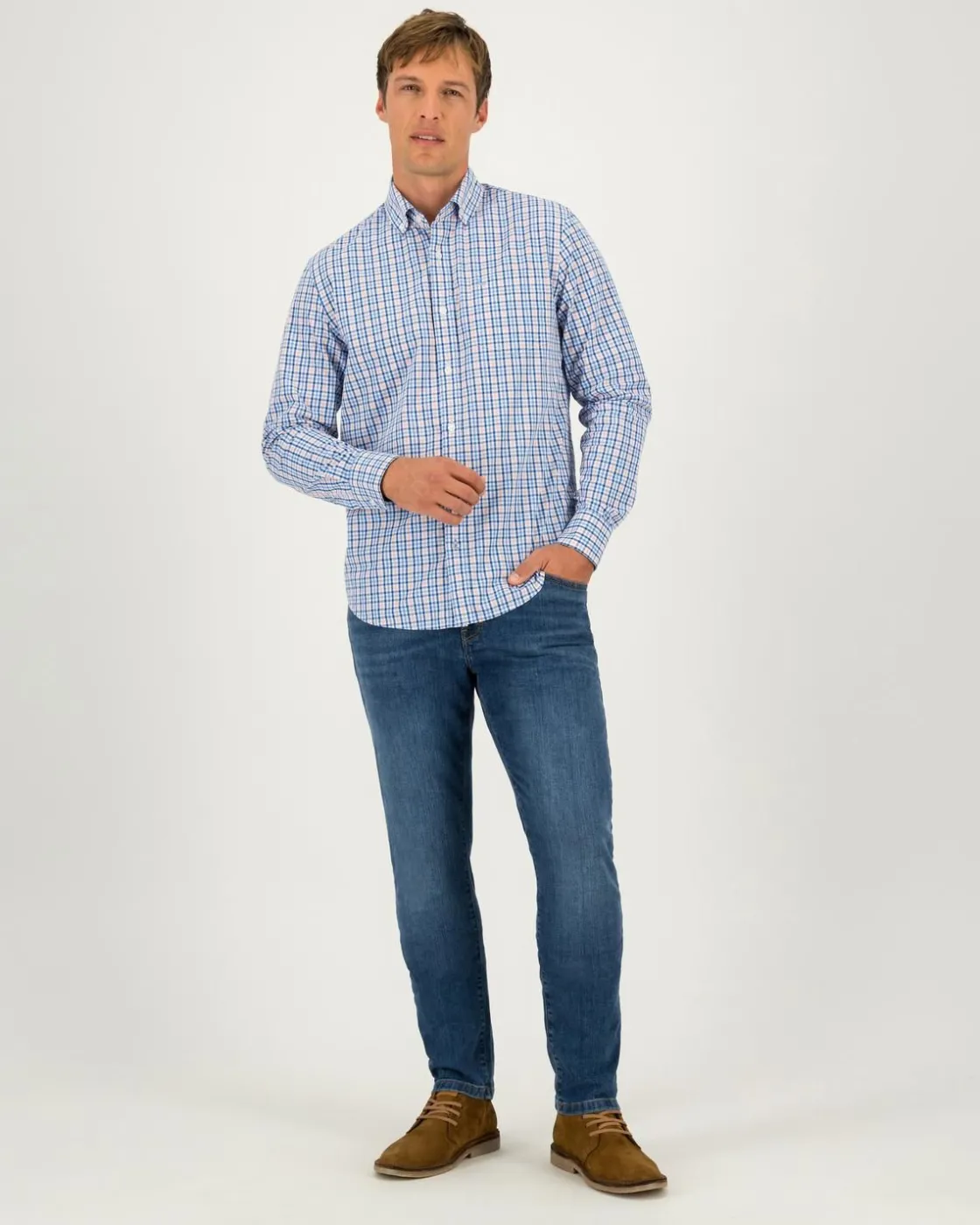Men Old Khaki Shirts>Men'S Jordan Slim Fit Shirt