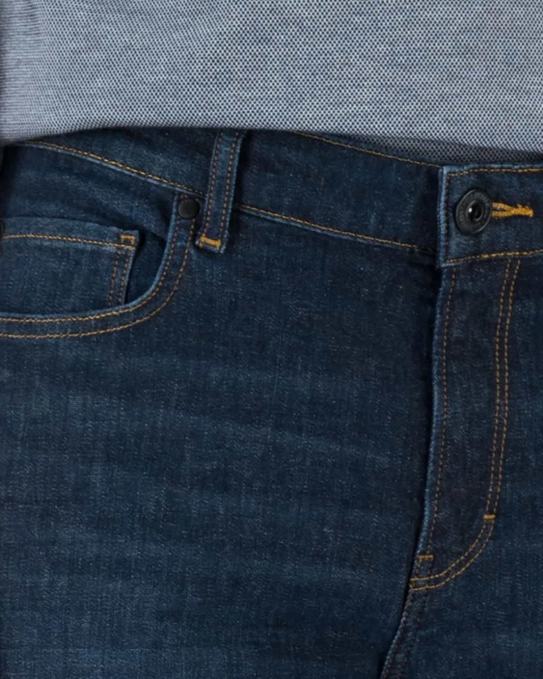Men Old Khaki Denim>Men'S Jordy 7 Mid Wash Straight Denim