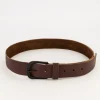 Men Old Khaki Belts>Men'S Juan Textured Belt