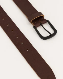 Men Old Khaki Belts>Men'S Juan Textured Belt