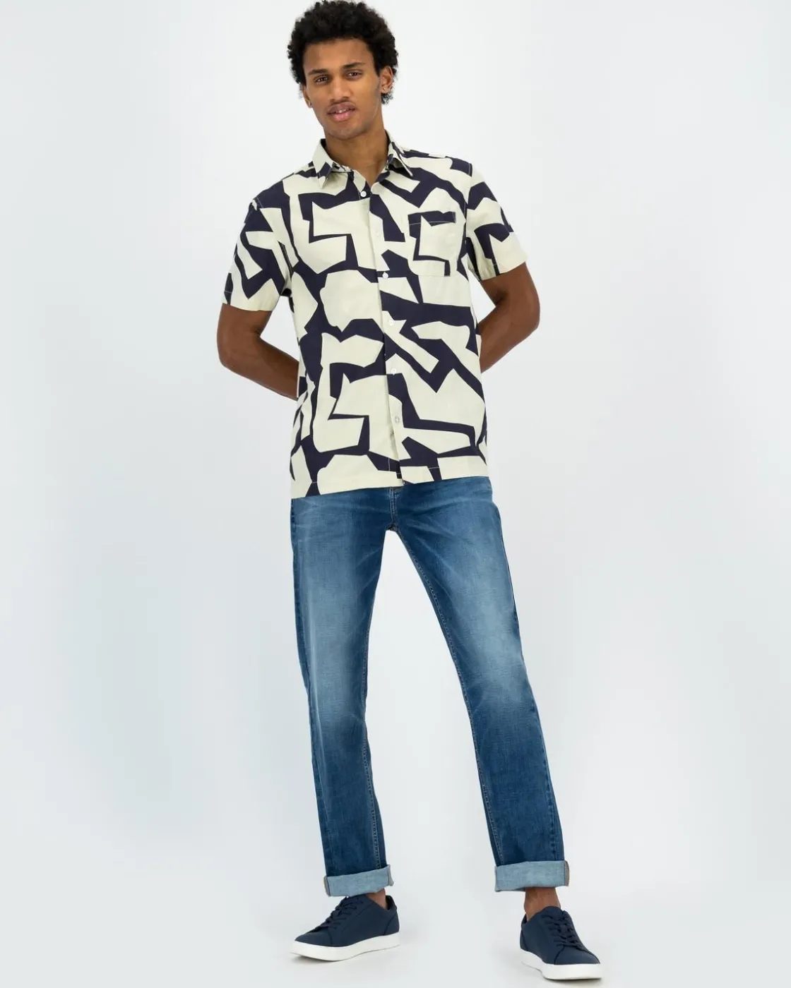 Men Old Khaki Shirts>Men'S Julian Cotton Slub Shirt