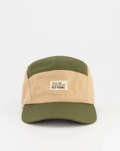 Men Old Khaki Headwear>Men'S Landro Colour-Block Utility Peak Cap