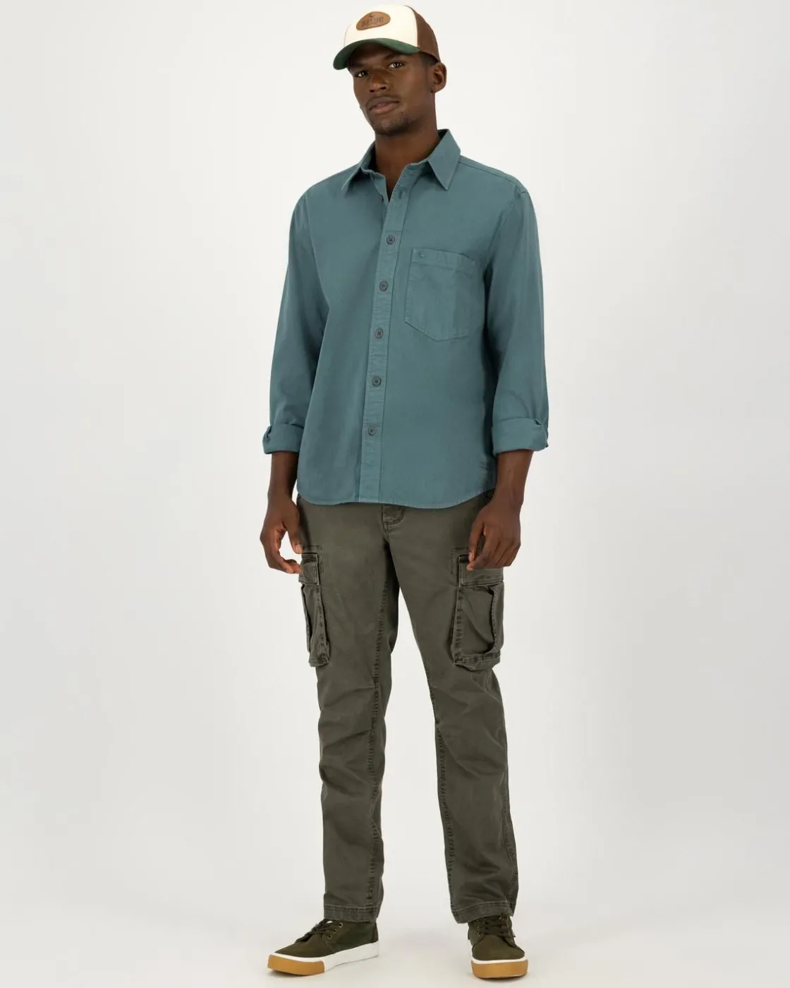 Men Old Khaki Jackets>Men'S Luca Regular Fit Shacket