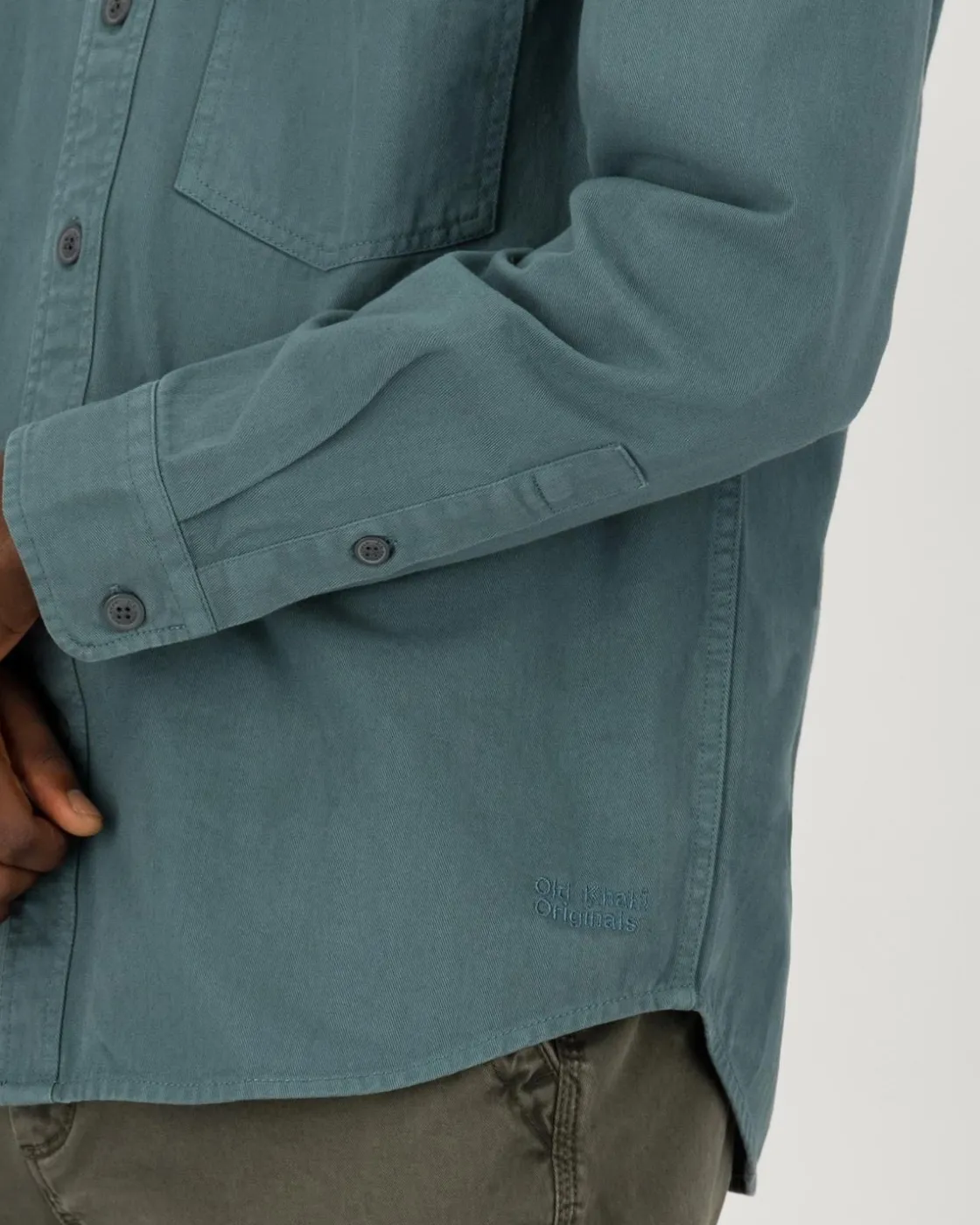 Men Old Khaki Jackets>Men'S Luca Regular Fit Shacket