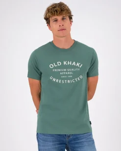 Men Old Khaki T-Shirts>Men'S Maison Embroidery T-Shirt