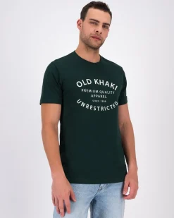 Men Old Khaki T-Shirts>Men'S Maison Embroidery T-Shirt
