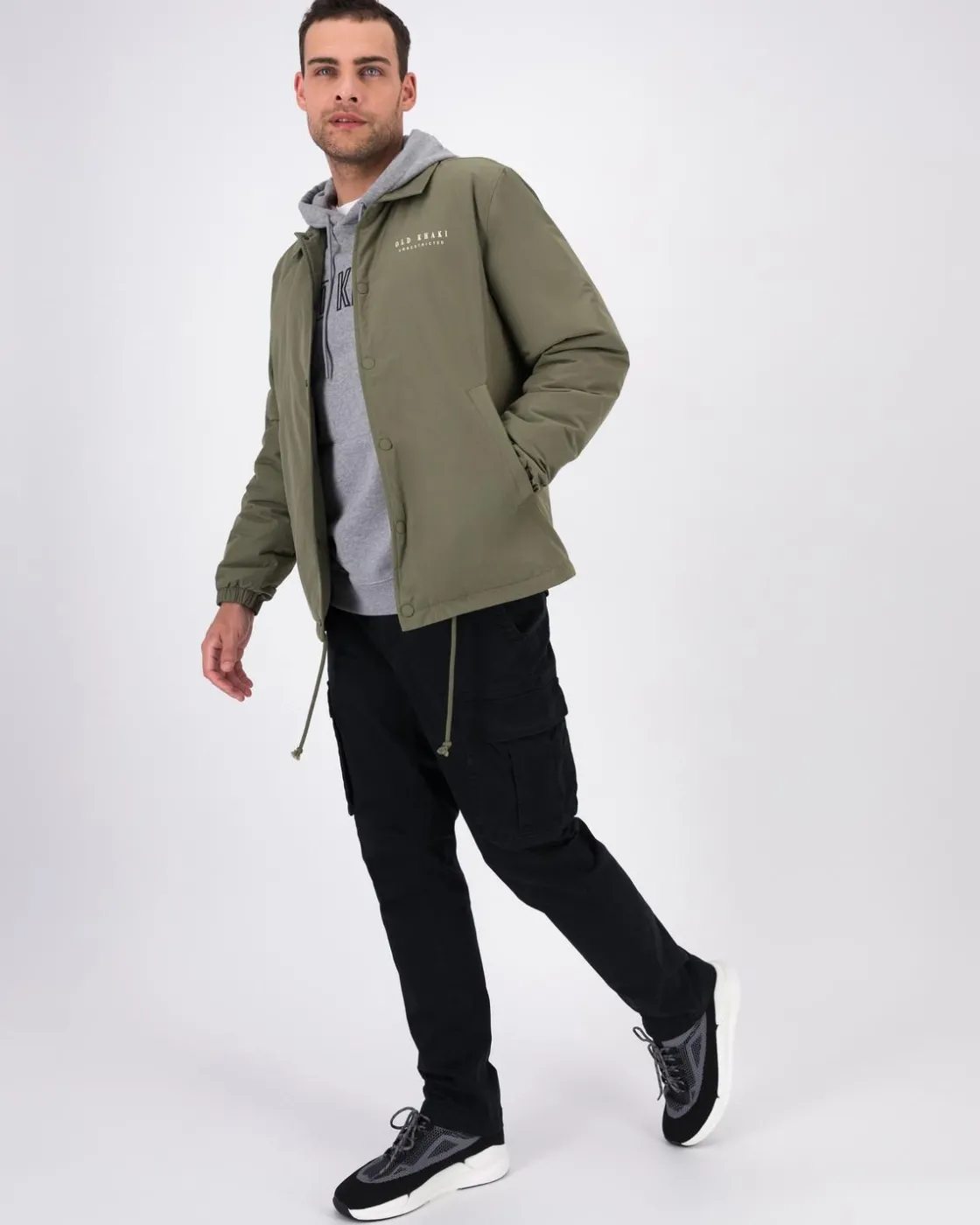 Men Old Khaki Jackets>Men'S Mandla Coach Jacket
